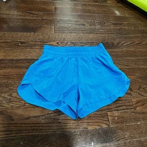 Lululemon Size 6 Track That 3” Shorts in Poolside High Rise